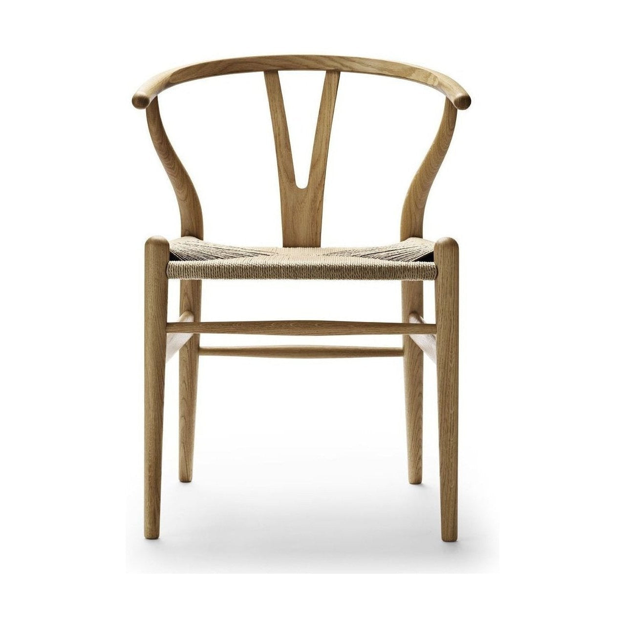 Carl Hansen CH24 Wishbone椅子天然绳，上油橡木