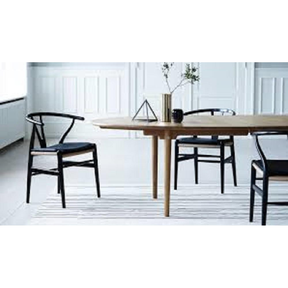 Carl Hansen CH24 WISHBONE STU Natural Cord, Lacquered Beech Special Edition