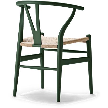 Carl Hansen Ch24 Wishbone Chair Special Edition, Beech Special Edition, Soft Green