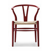 Carl Hansen CH24 Wishbone椅子特别版，Beech Special Edition，软红色