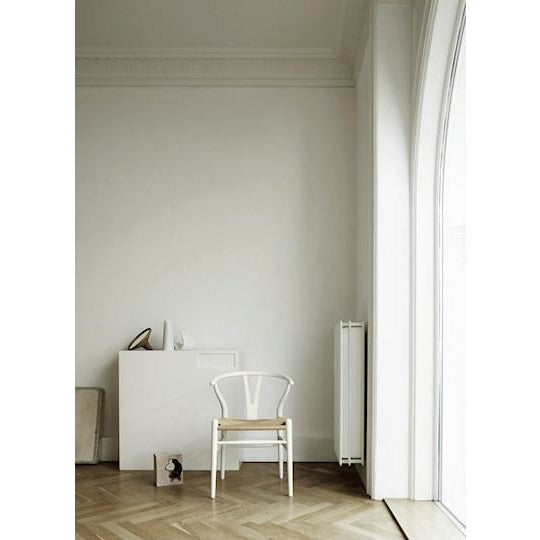 Carl Hansen CH24 Wishbone椅子特别版，Beech Special Edition，Soft White