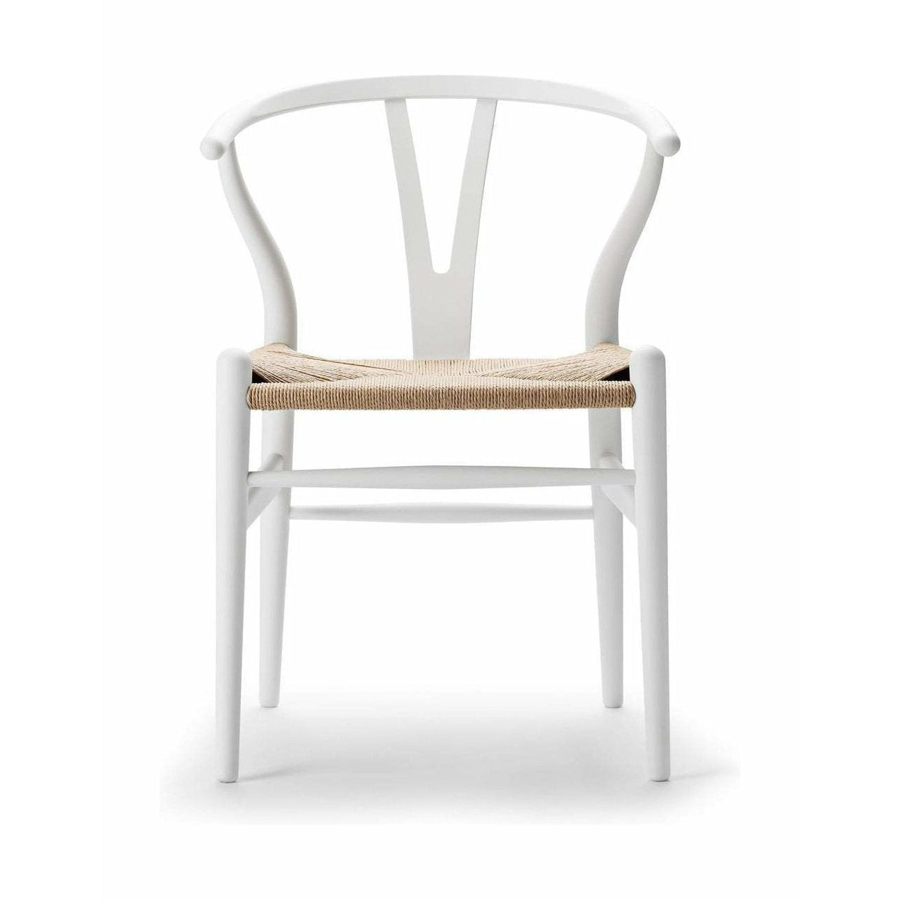 Carl Hansen CH24 Wishbone椅子特别版，Beech Special Edition，Soft White