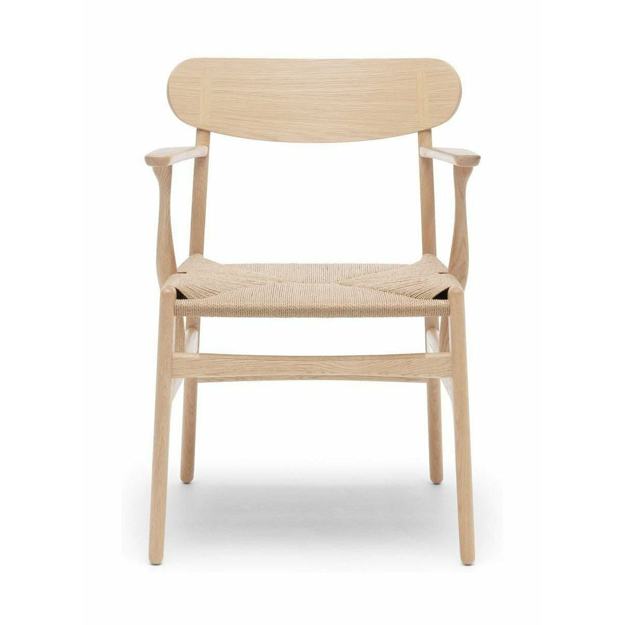 Carl Hansen CH26 -stol, ekvål/naturlig sladd