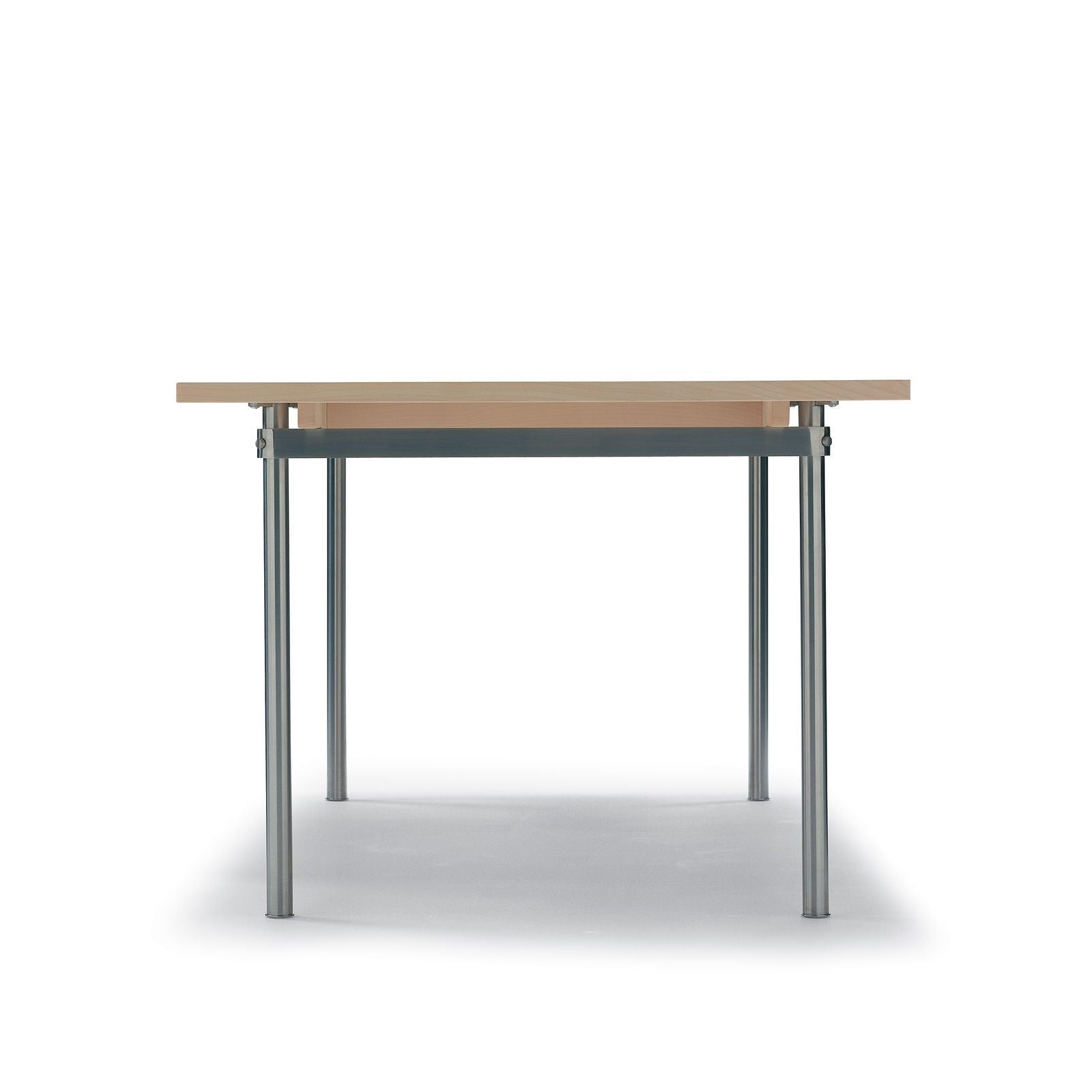 Carl Hansen Ch322 Dining Table Without Additional Top, Steel/Oiled Oak