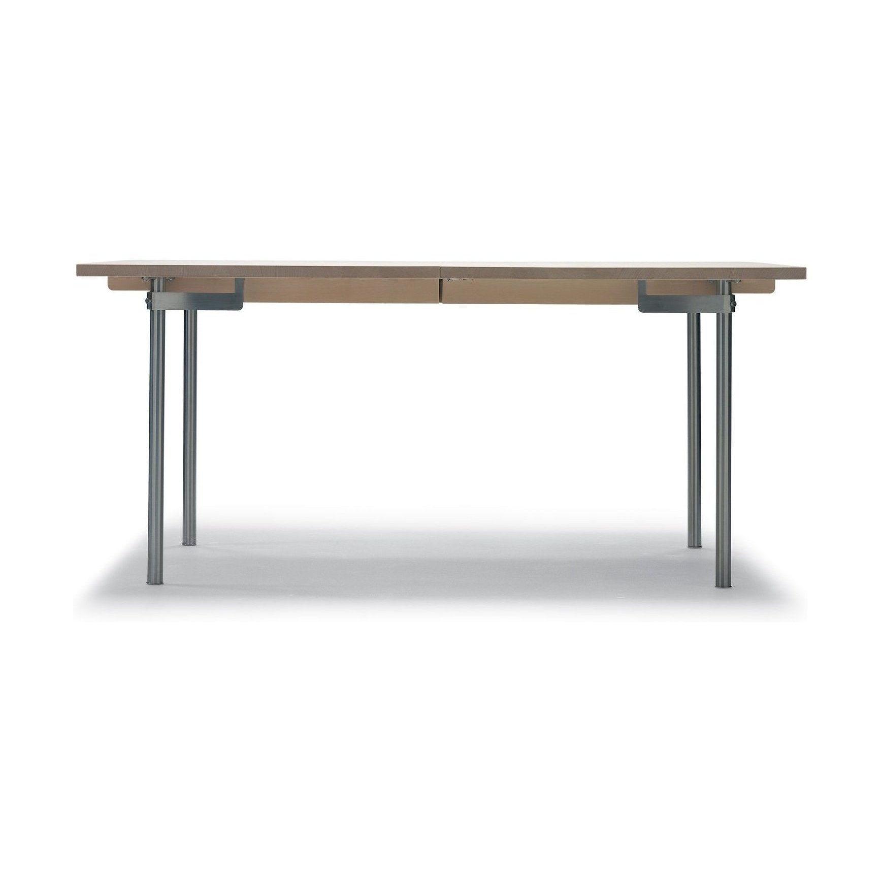 卡尔·汉森（Carl Hansen）CH322餐桌，没有其他顶部，钢/上油橡木
