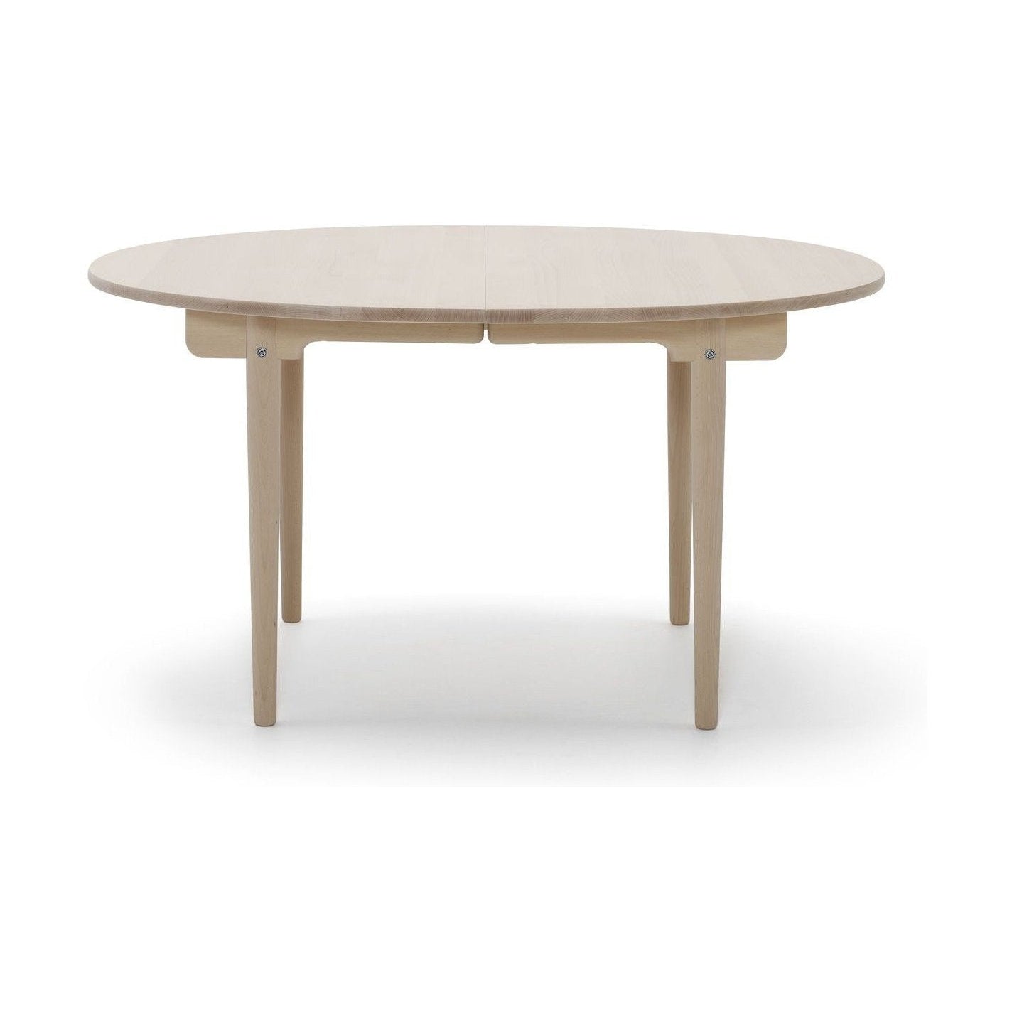 卡尔·汉森（Carl Hansen）CH337餐桌，没有其他顶部，白色油橡木