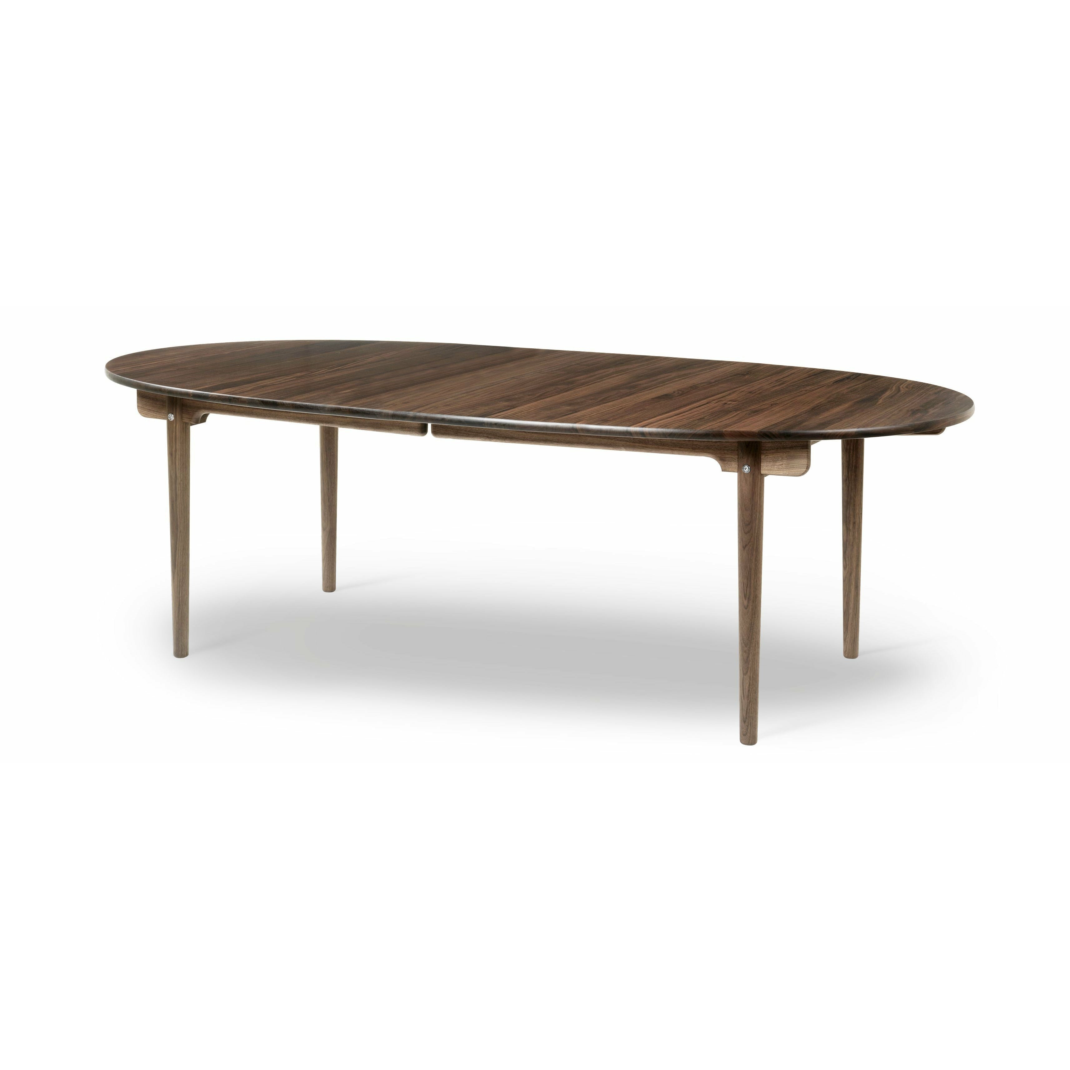 Carl Hansen CH339 matbord designat för 2 utdragbara plattor, valnötoljad