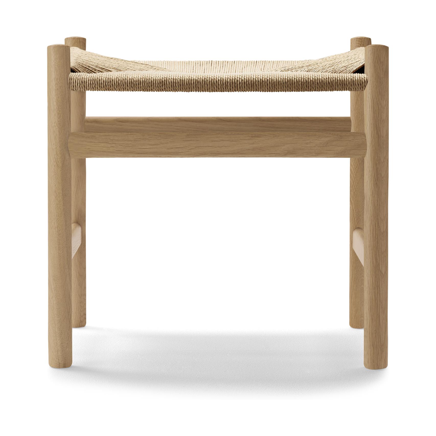Carl Hansen Ch53 Stool For Ch44, Soaped Oak/Natural