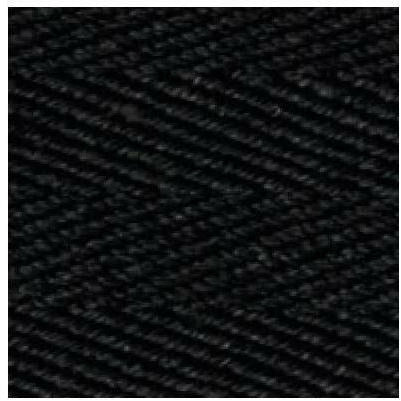 Carl Hansen Muster aus gewebter Baumwolle, schwarz