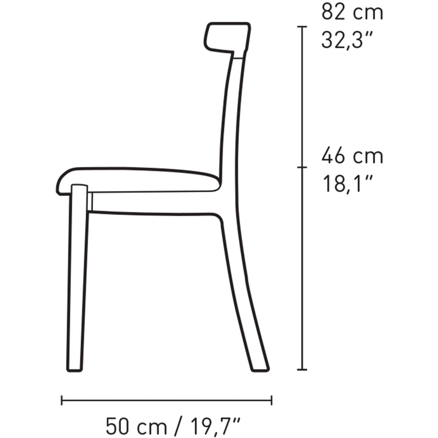 Carl Hansen Ow58 T Chair, Oak Soaped/Re Wool 0358