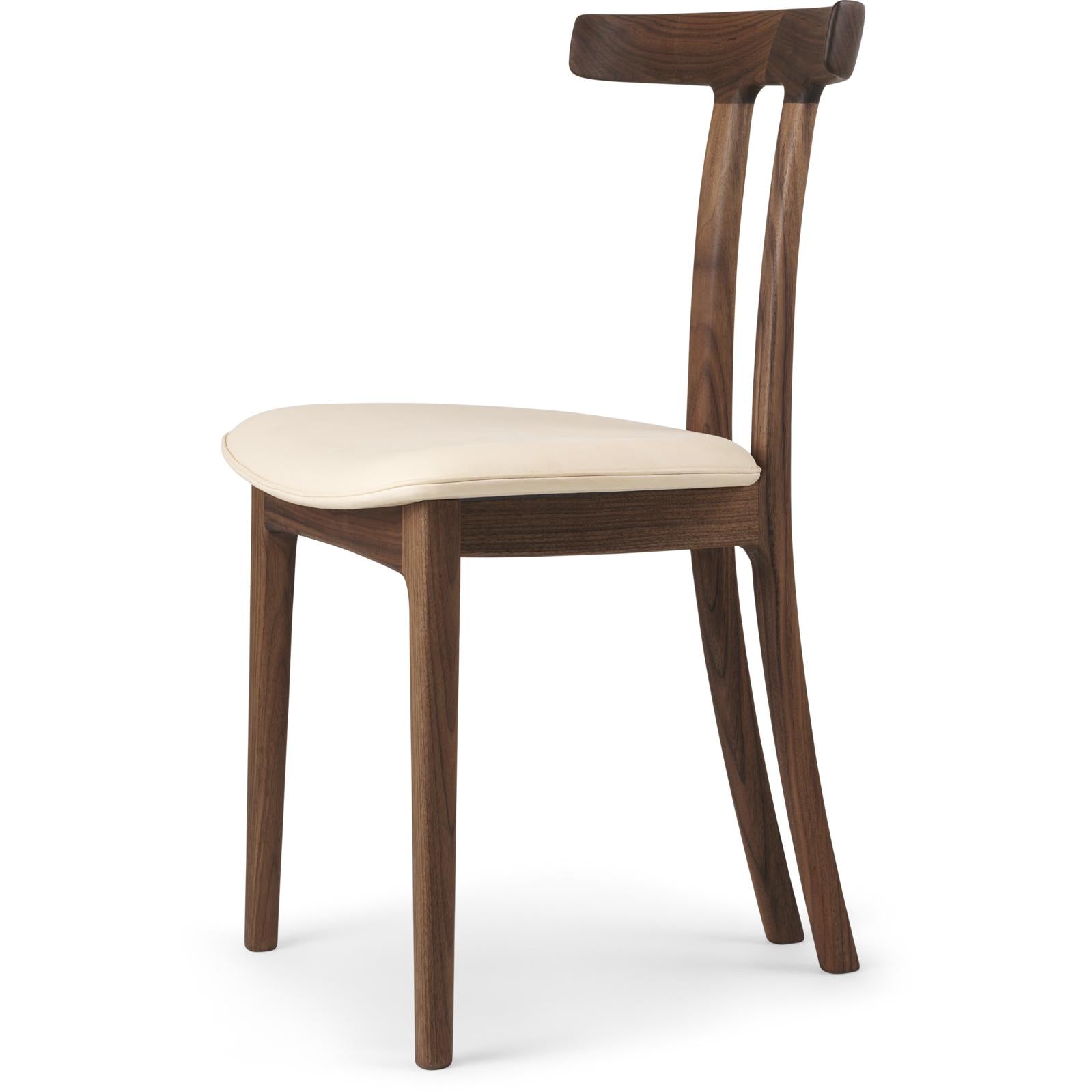 Carl Hansen Ow58 T Chair Walnut Oiled, Sif 90 Leather