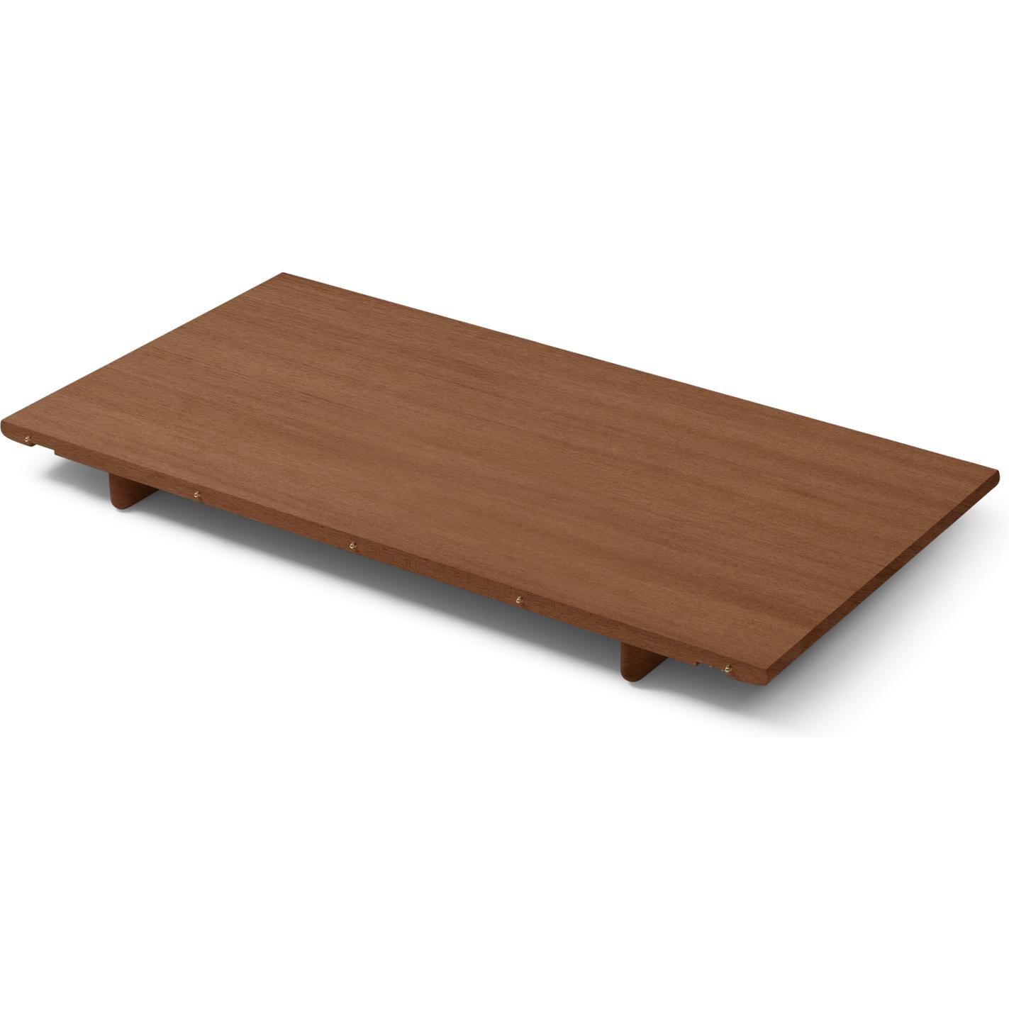 Carl Hansen Sat Plate For Ch337 Table, Mahogany Oiled