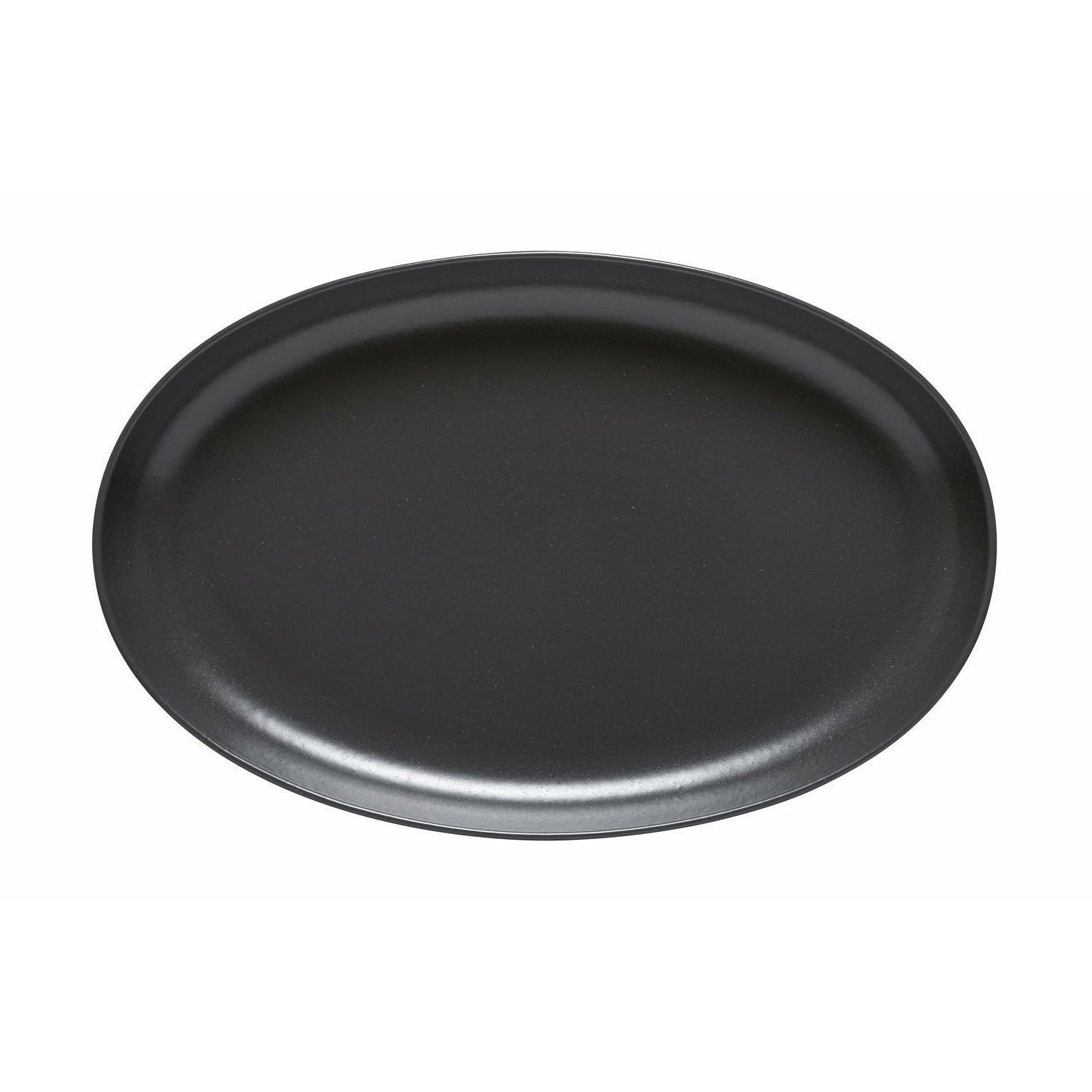 CASAFINA Assiette ovale, gris foncé