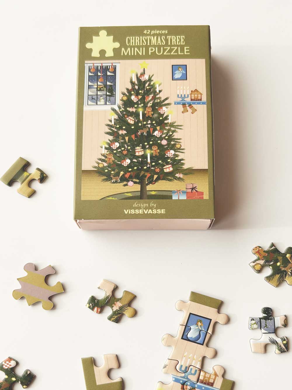Vissevasse Christmas Tree Mini Puzzle
