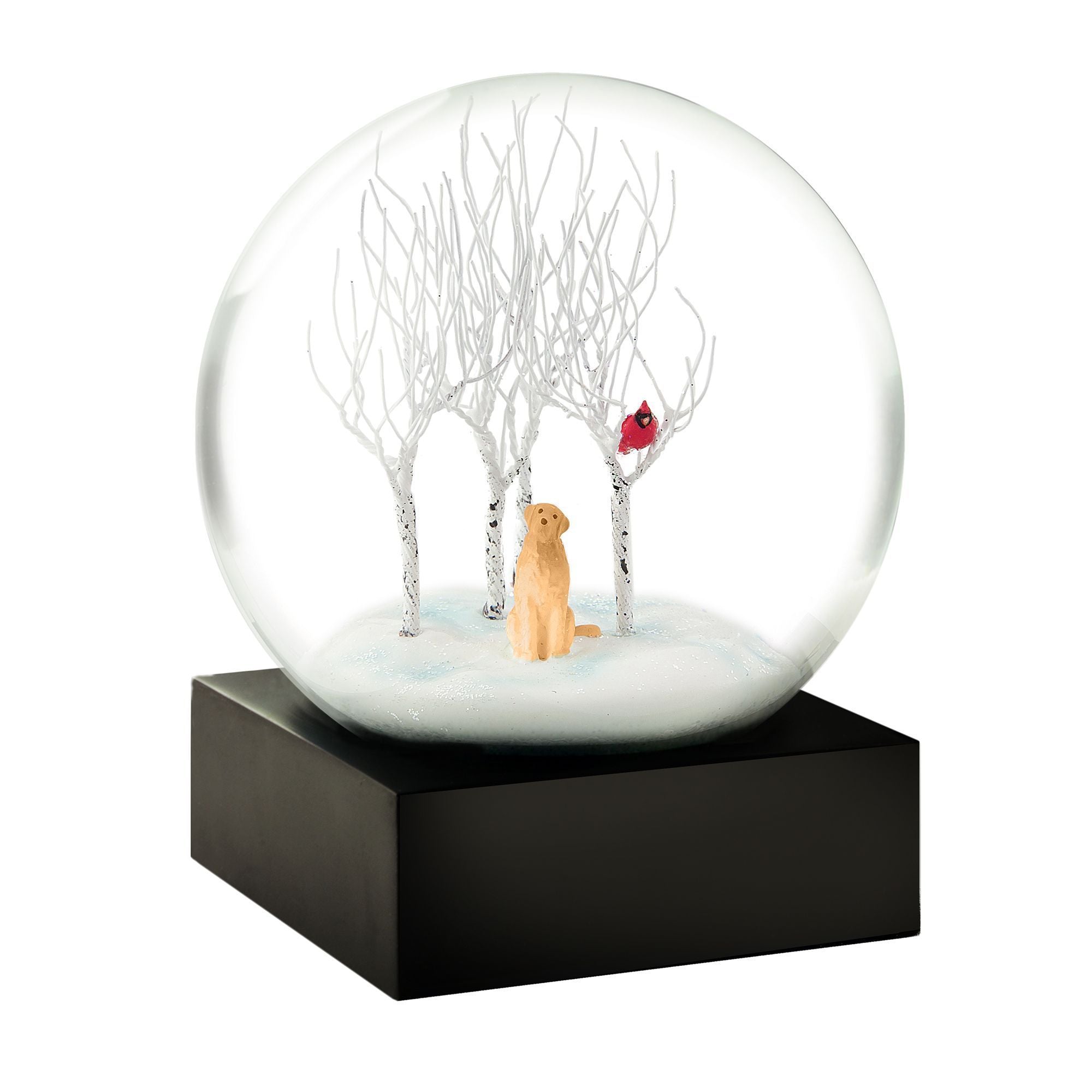 Cool Snow Globes Labrador in hout