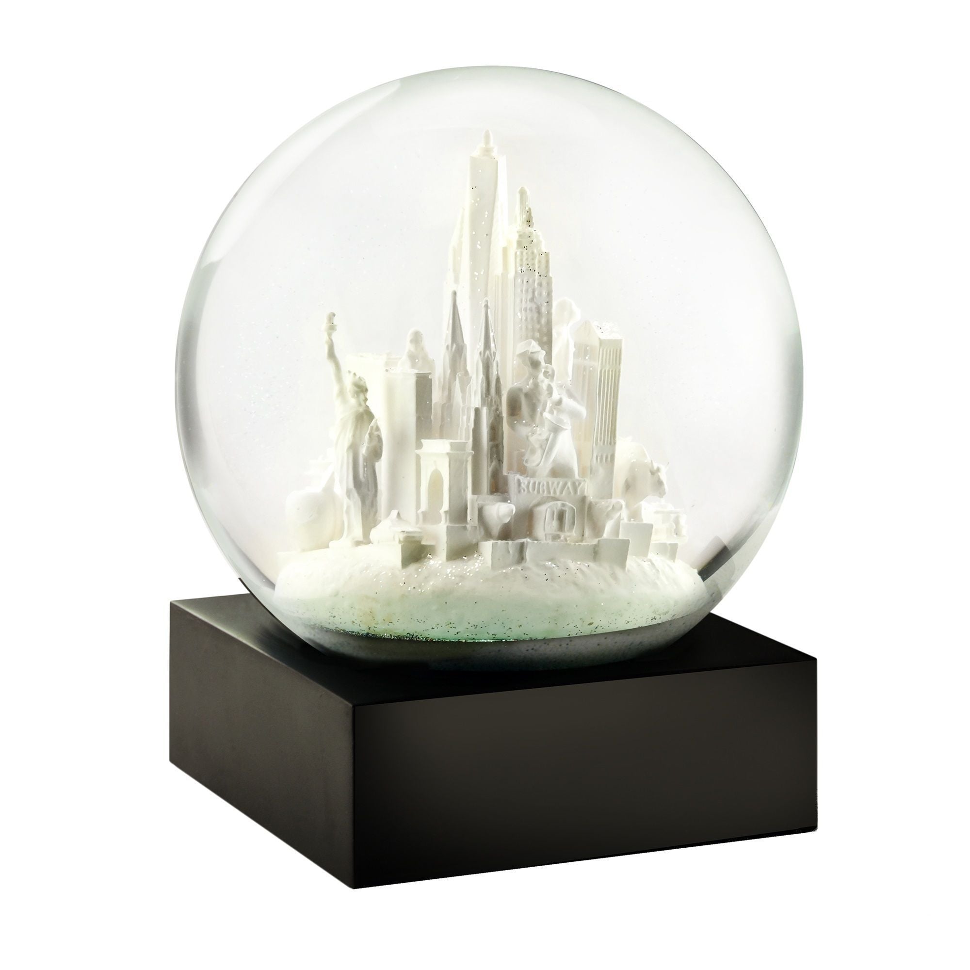 Cool Snow Globes NYC blanc