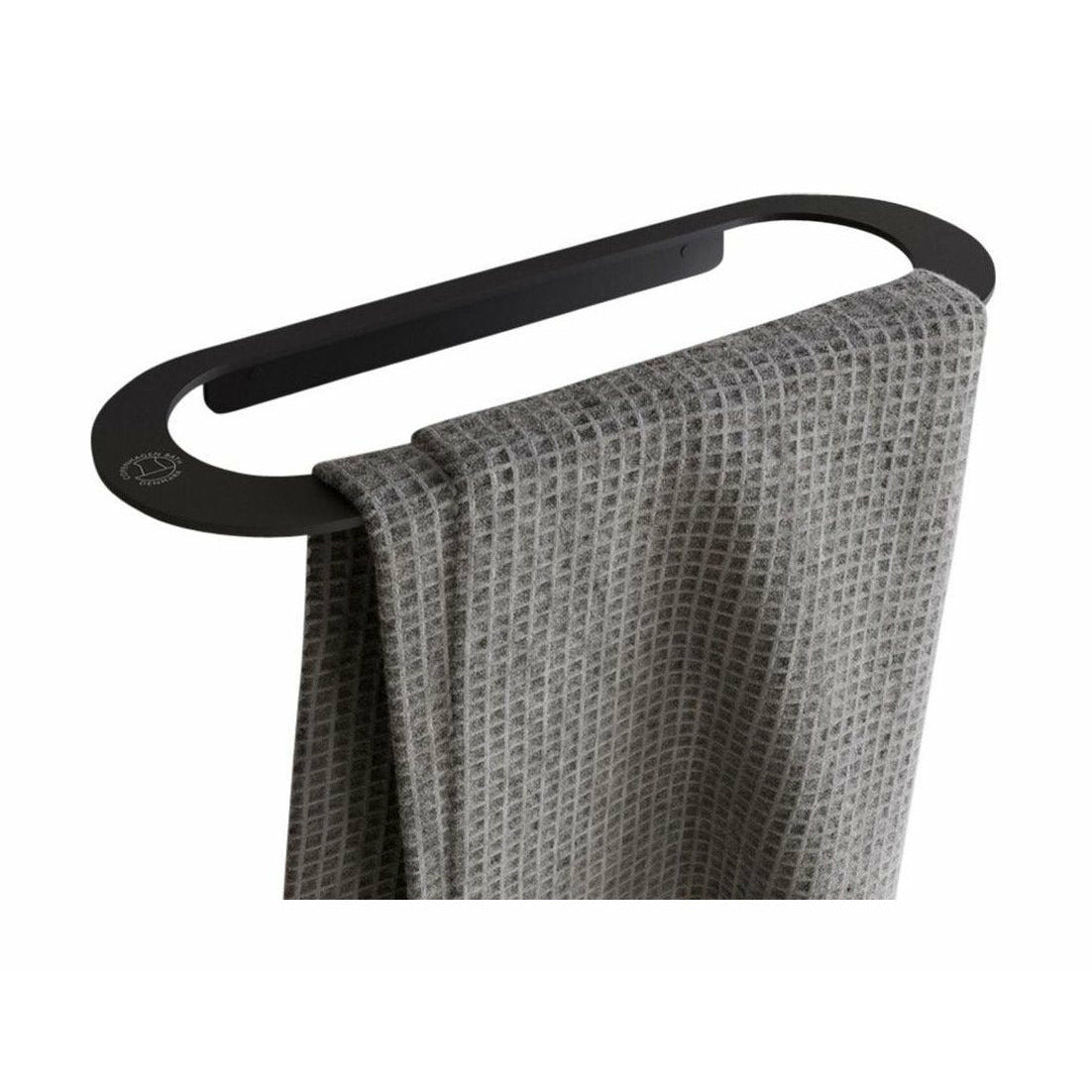 Porta di asciugamani CB COPENHAGEN CB 100 L28 cm, tappetino nero