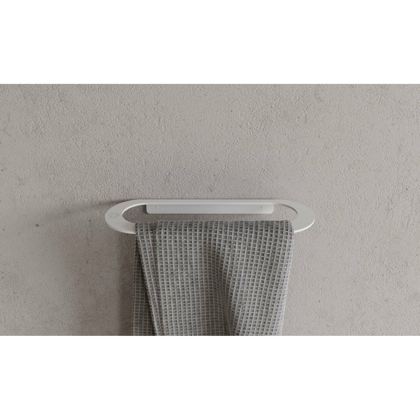 Copenhagen Bath CB 100 handdoekhouder L28 cm, mat wit