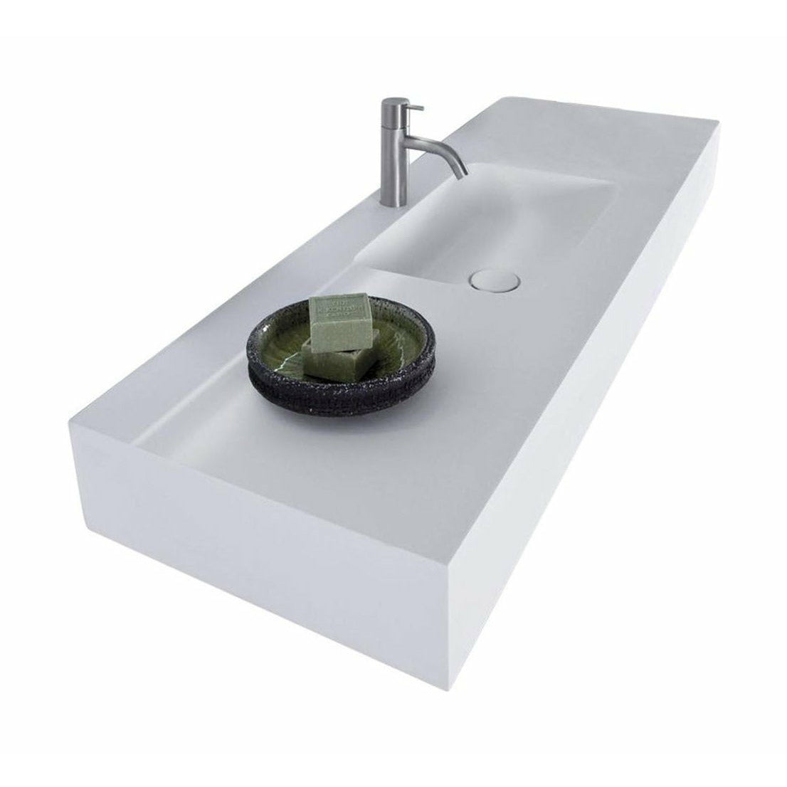 哥本哈根浴室Furesø洗手盆，L120厘米