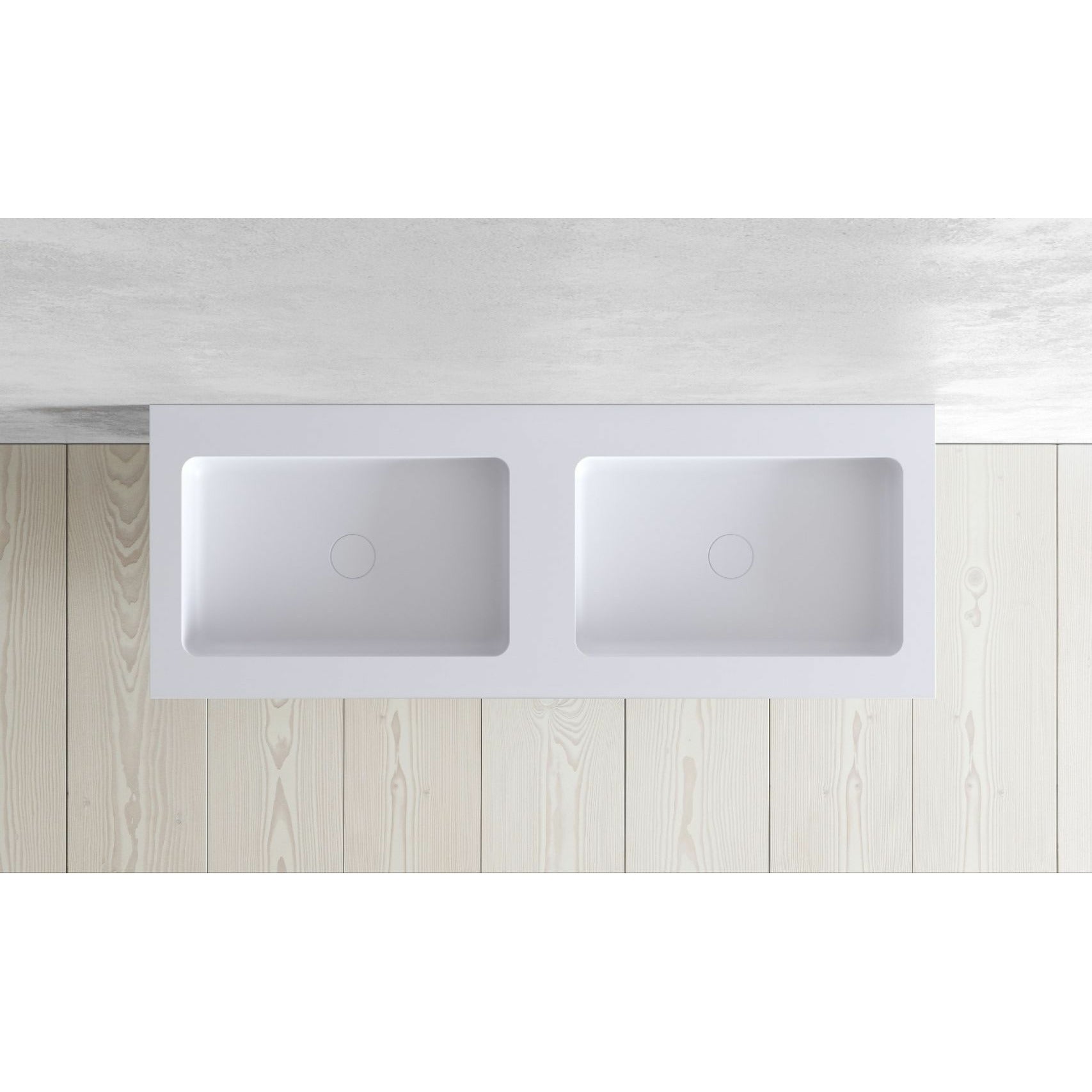 Copenhagen Bath Sq2 Double Cabinet With Double Washing, L120 Cm