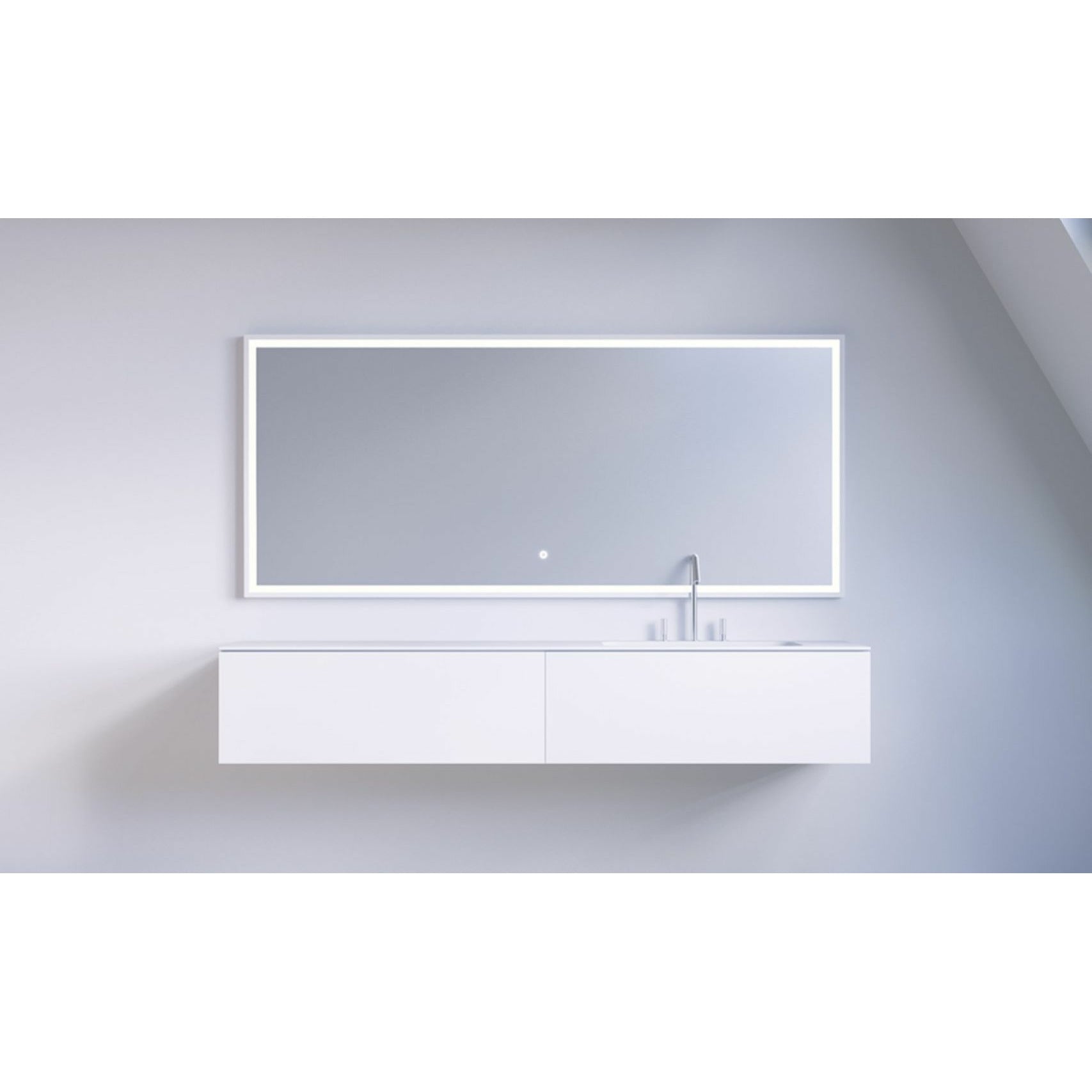 Copenhagen Bath SQ2 kabinet med højre vask, L160 cm