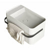 Bacino di lavaggio con binario yuno da bagno di copenhagen, L55 cm