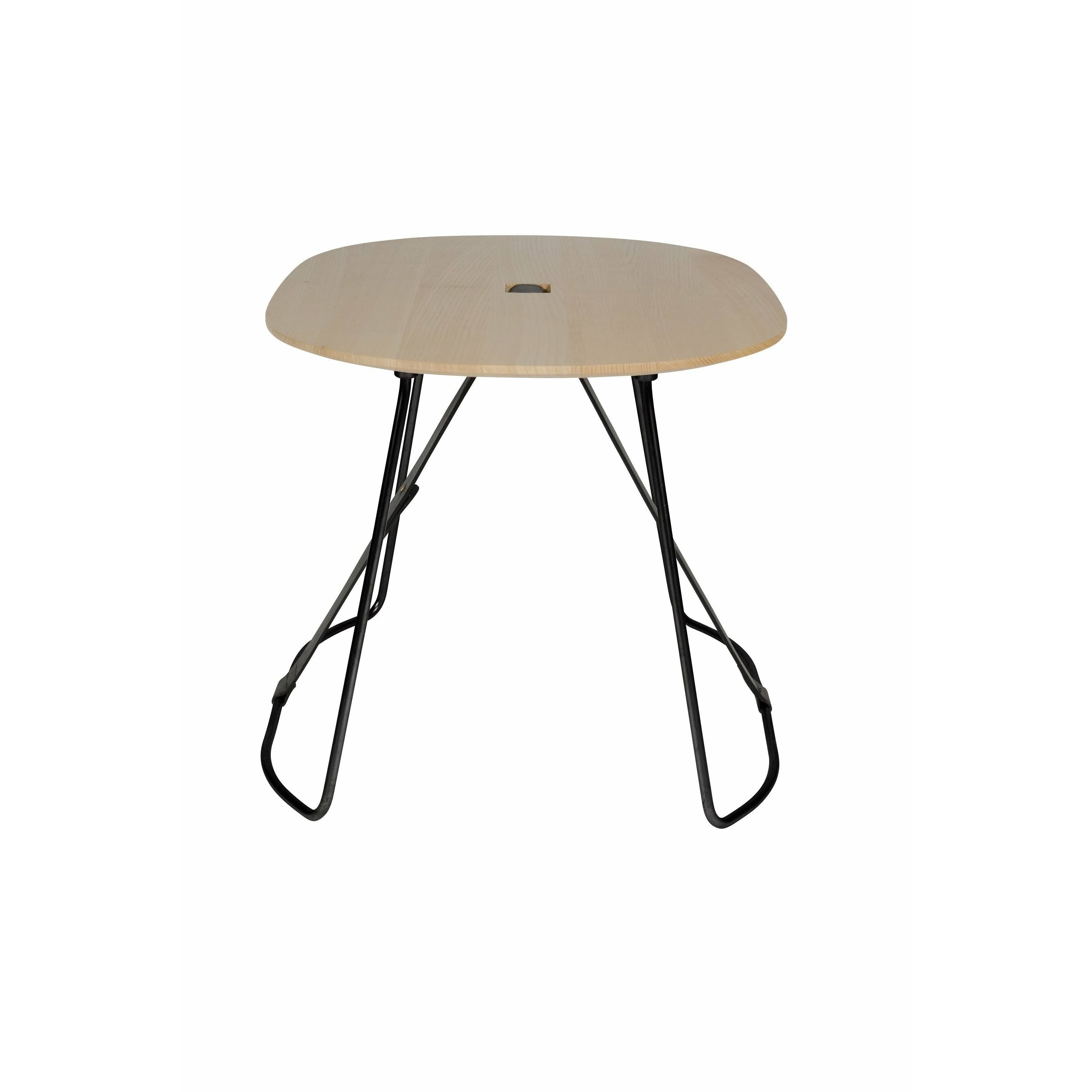 Cuero Table d'appui sierra noir, 44 cm