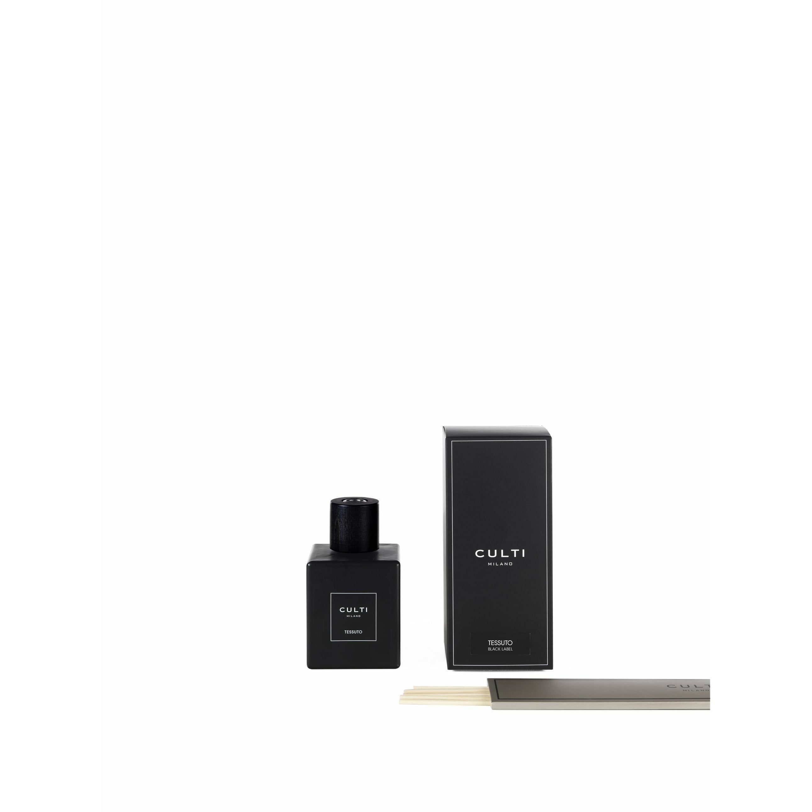 Culti Milano Décor Black Laber Fragrance Diffuseur Tessuto, 500 ml