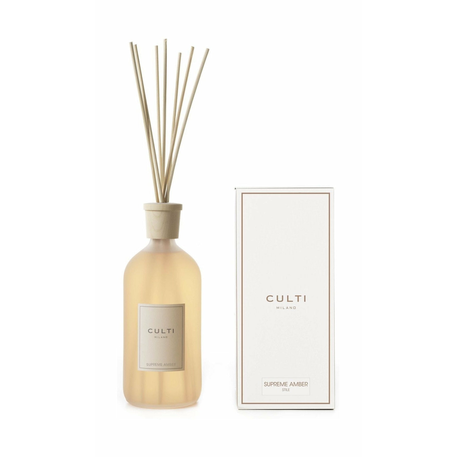 Culti Milano Stile Classic Fragrance Diffuser Supreme Amber, 1 L