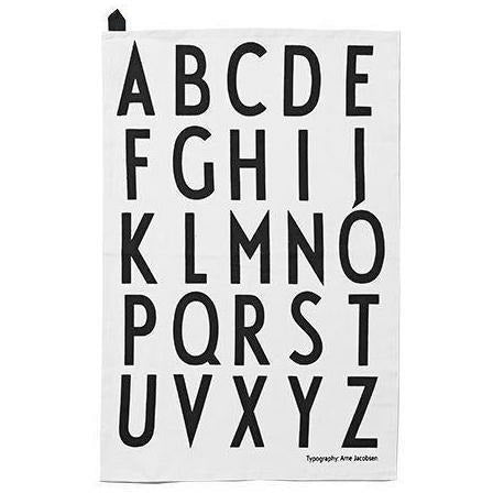 Design Letters AJ teepyyhe, valkoinen, 2 p cs.