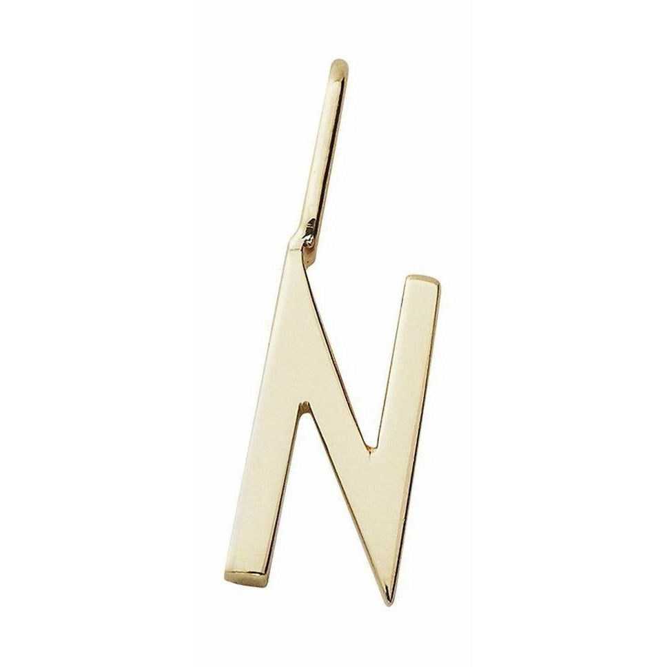 Design Letters Letters hanger a z 10 mm, goud, n