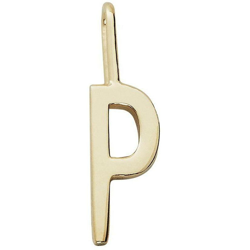 设计字母吊坠Z 10毫米，金，P