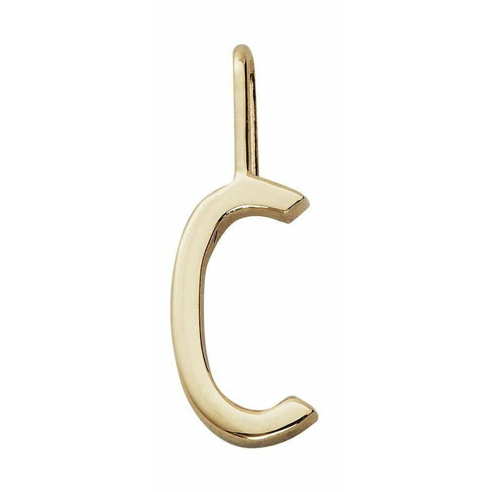 Design Letters Letters hanger a z 16 mm, goud, c