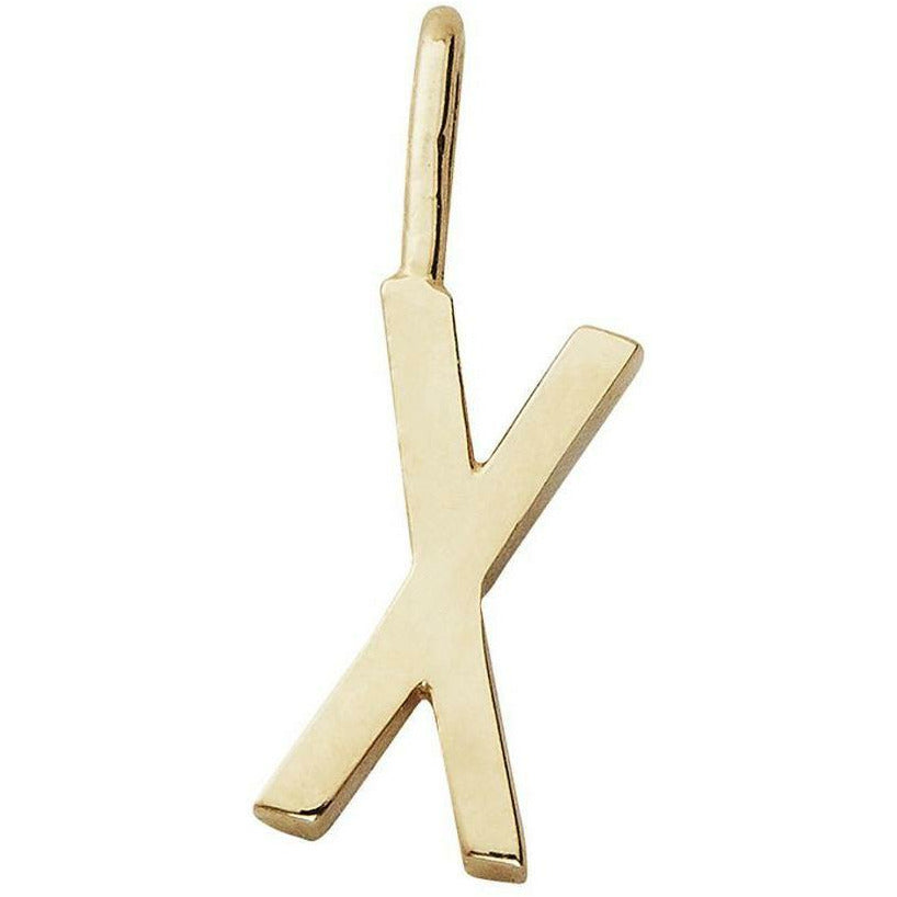 Design Letters Letters Pendant A Z 16 mm, gull, x