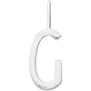Design Letters Letters hanger a z 16 mm, zilver, g