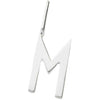 Design Letters Letters hanger a z 16 mm, zilver, m