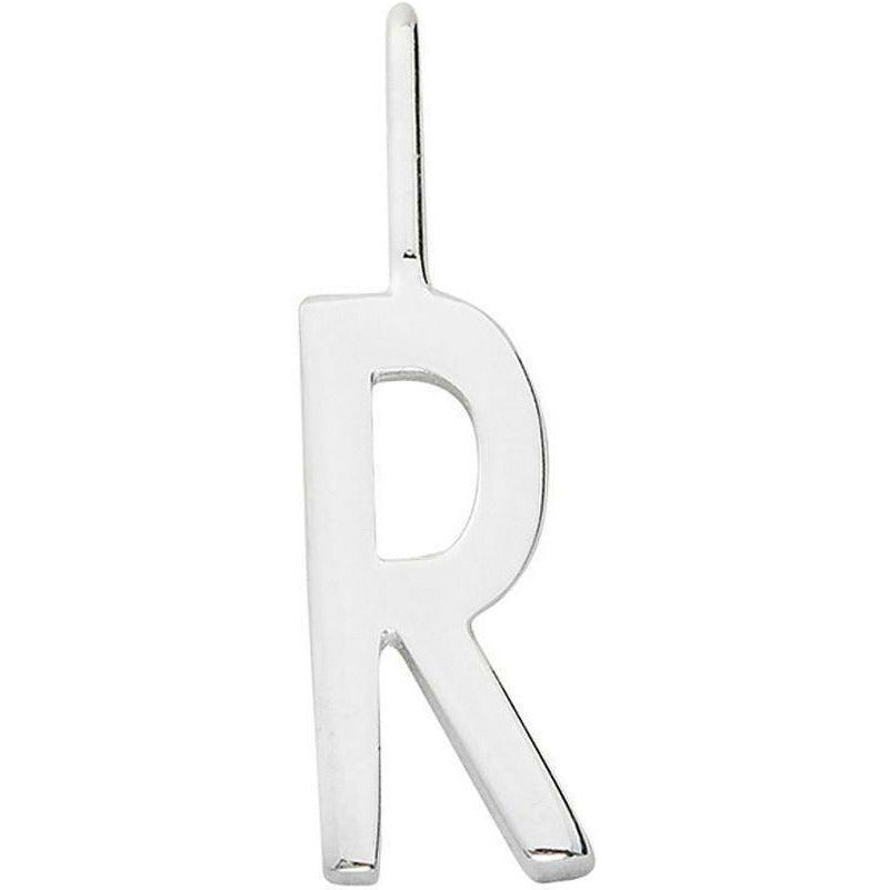 Design Letters Bokstäver hänge A z 16 mm, silver, r