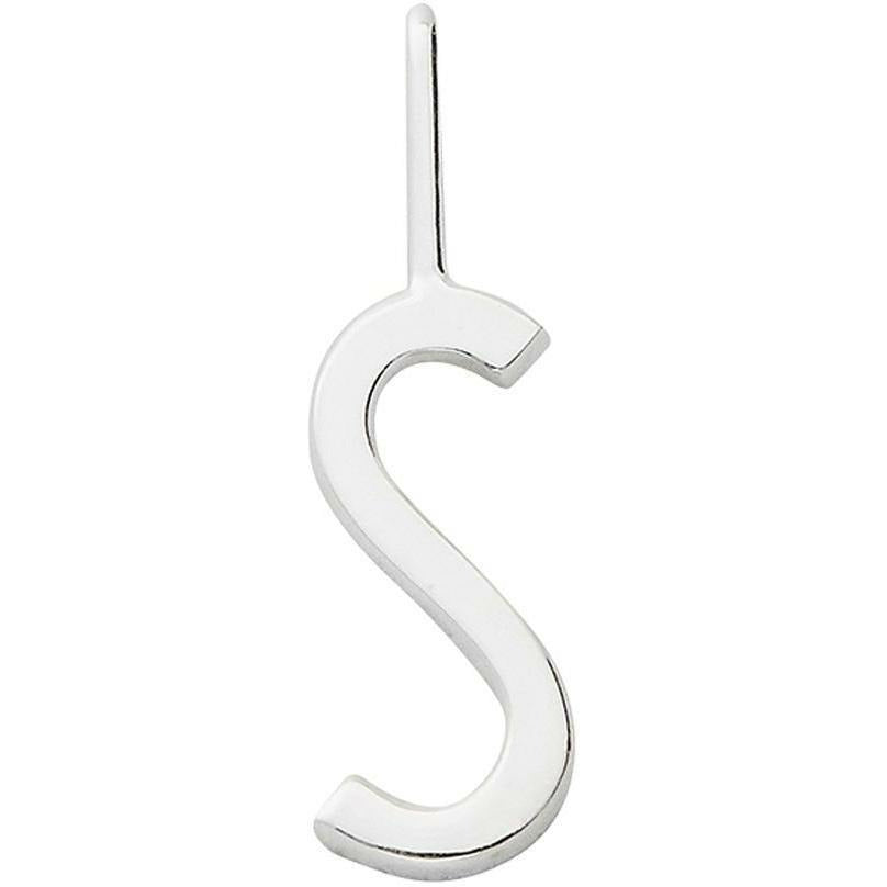 Design Letters Bokstäver hänge A z 16 mm, silver, s