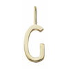 Design Letters Anhänger A Z 30 Mm, Gold, G