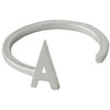 Design Lettere Letter Ring A Z, 925 Sterling Silver, A
