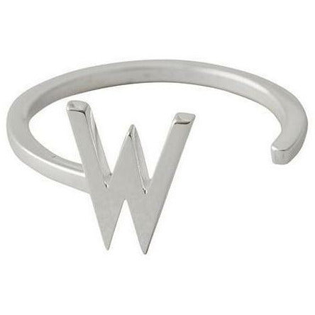 Design Letters Letter Ring A Z, 925 Sterling Silver, W