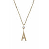 Design Letters Ketting in puur goud, a