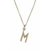 Design Letters Ketting in puur goud, m