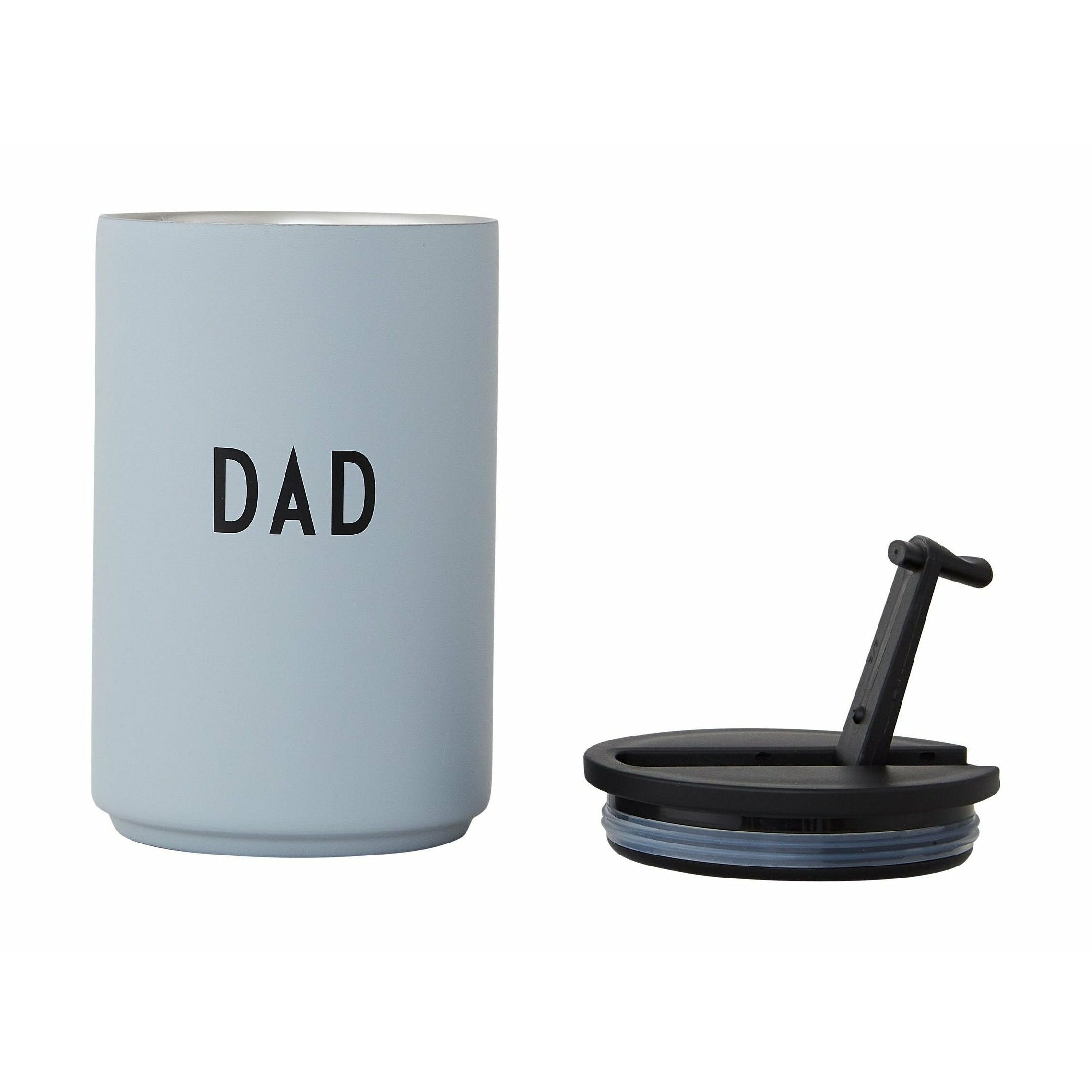 Design Letters Insulated Cup Dad, Light Gray