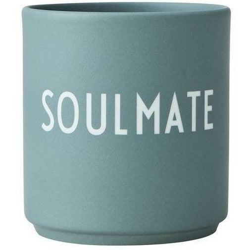 设计信最喜欢的杯子尘土飞扬的绿色，灵魂伴侣