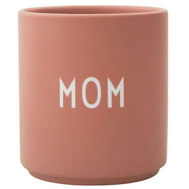 Letras de diseño Familia de taza favorita, mamá