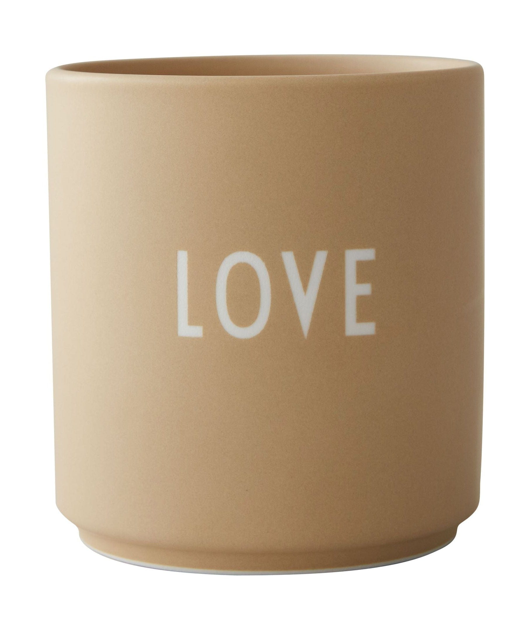 Design Letter's Favorite Mug Love, Beige