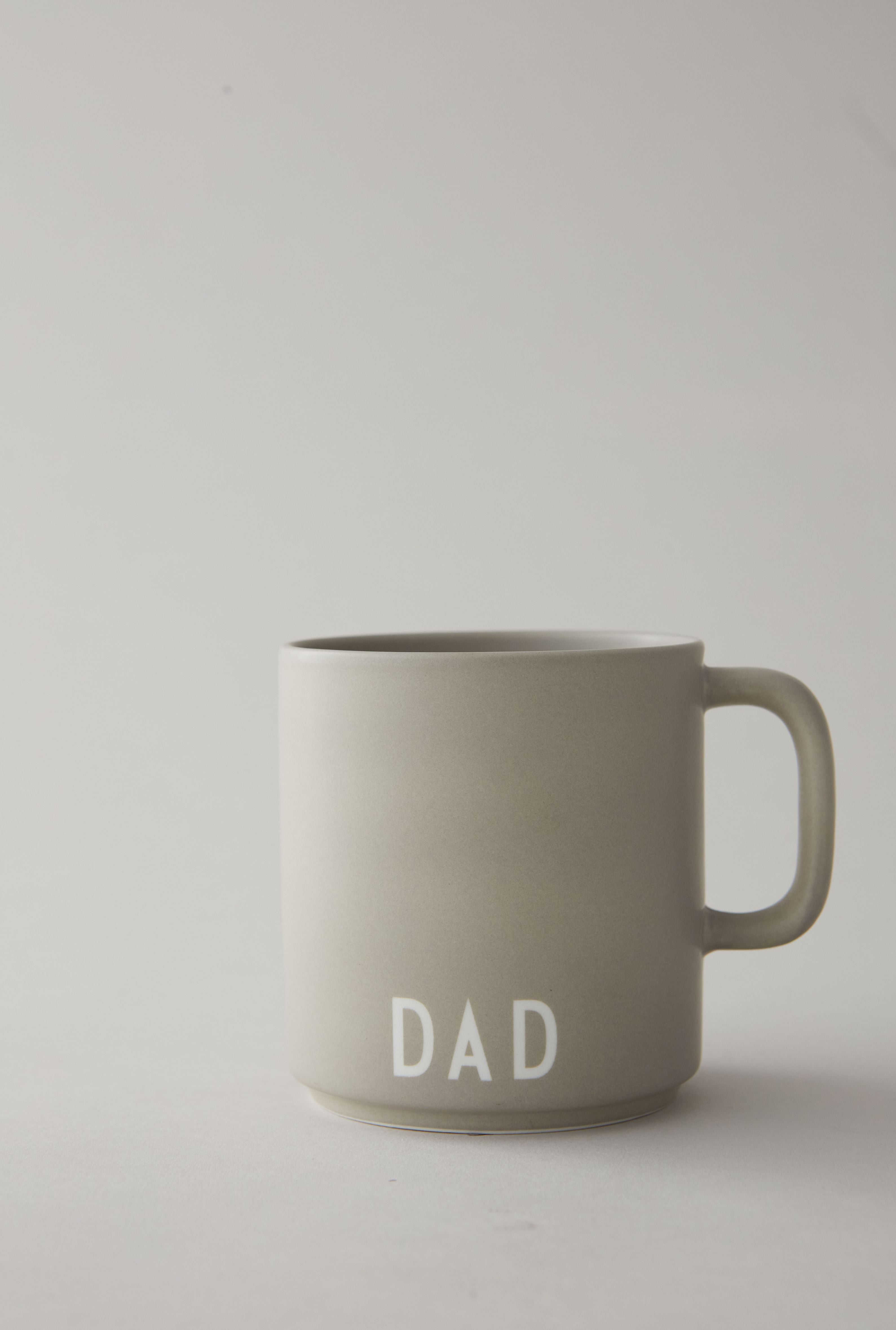 Design Letters Tasse préférée avec papa Hade, gris cool