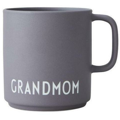 Design Letters Favorite Mug With Handle Dusty Purple, Grand Mom