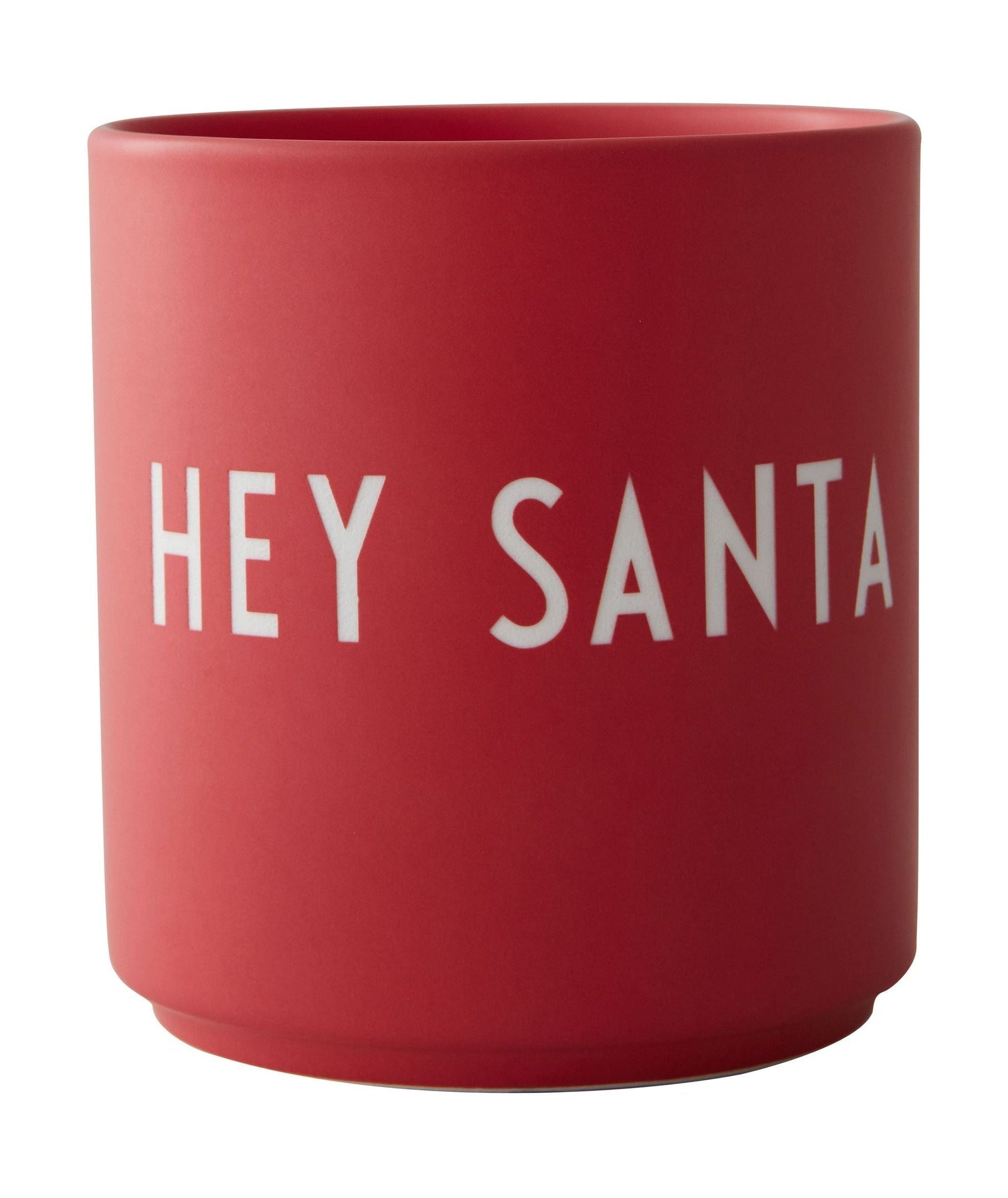 Design Letter's Favorite Mug Santa, Faded Rose